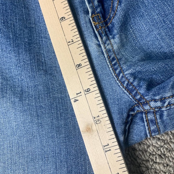 Monoprix Homme Mens Jeans Size 46 Blue Medium‎ Wash Denim Slim Fit Straight - Picture 8 of 13